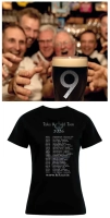 CD „9“ & T-Shirt Damen „Tourdaten 2026“ - Black