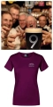 CD „9“ & T-Shirt Damen „Tourdaten 2026“ - Burgund