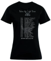 Tour-Shirt 2026 - Damen - schwarz