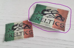 Aufkleber groß „The Keltics“